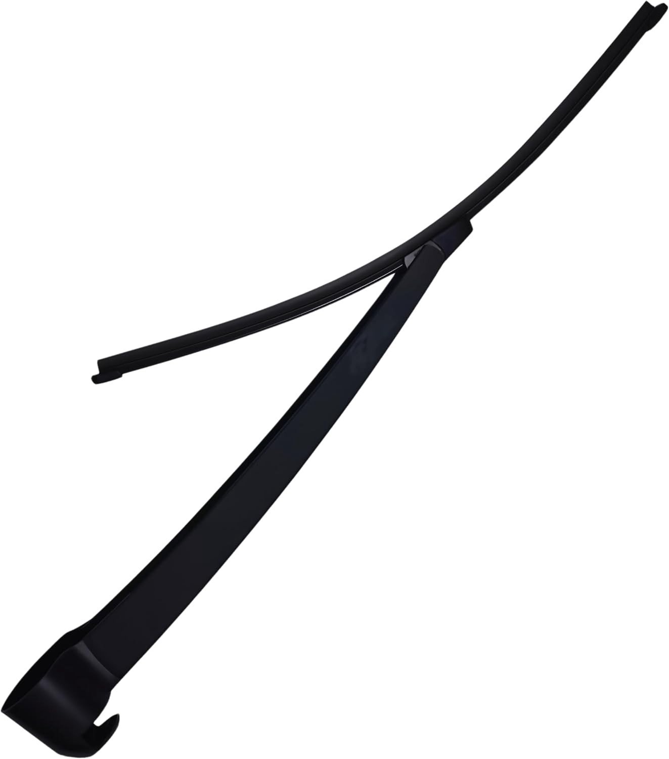Vervangingsset voor Achterruitenwisser met Robuuste Rubber Bladen en Duurzaam Plastic voor VW T5 Caravelle 2003-2019, Inclusief Wisserarm en Montagehandleiding