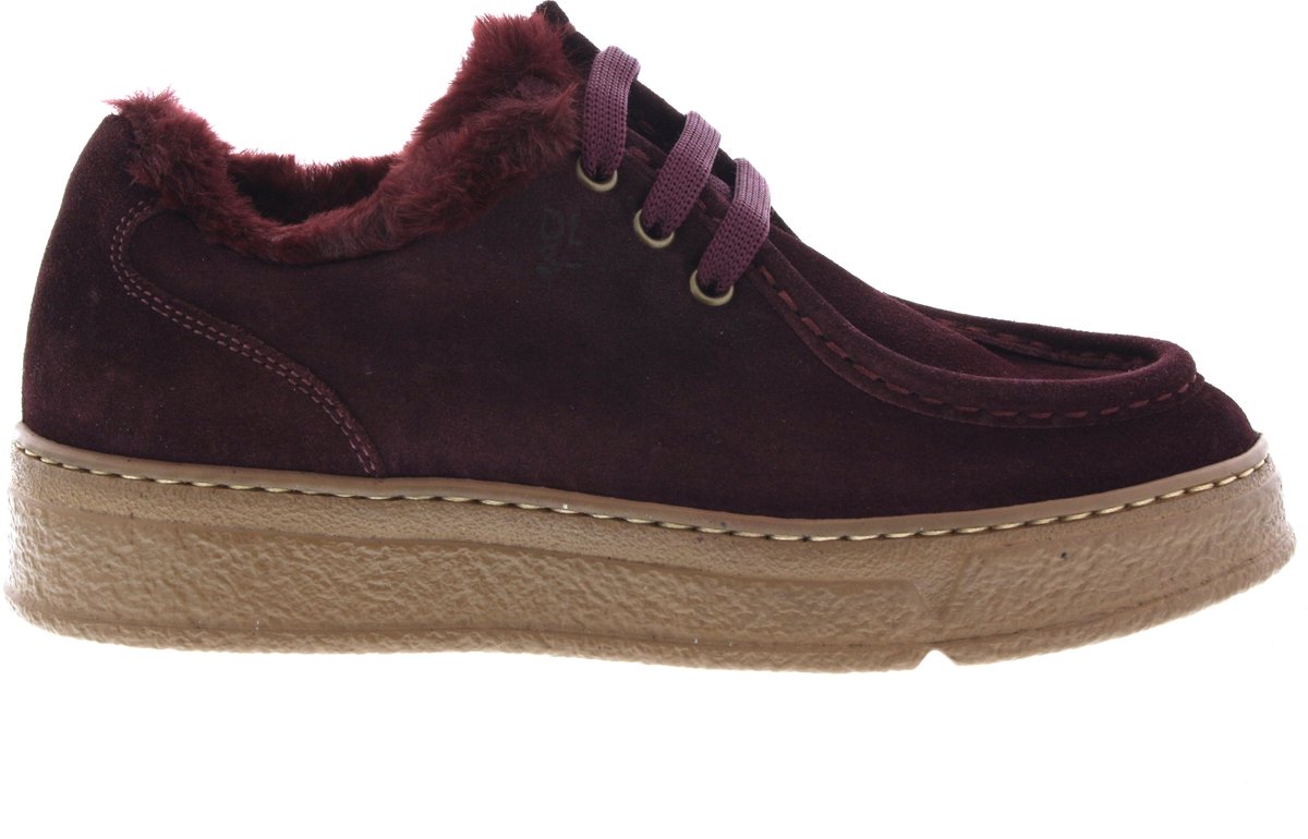 Dames Veterschoenen Dl Sport 7110 Versione 02 Bordeaux - Maat 39