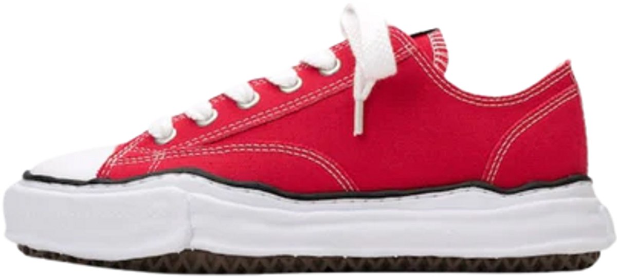 Maison Mihara Yasuhiro Peterson OG Sole Canvas Low Red