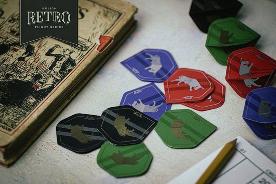 Bull's Retro Std Black - Dart Flights van Bull's — afbeelding 2