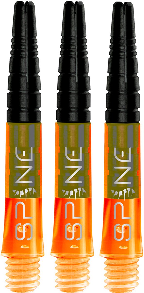 Bull's Spine Orange - Dart Shafts Short van Bull's — afbeelding 2