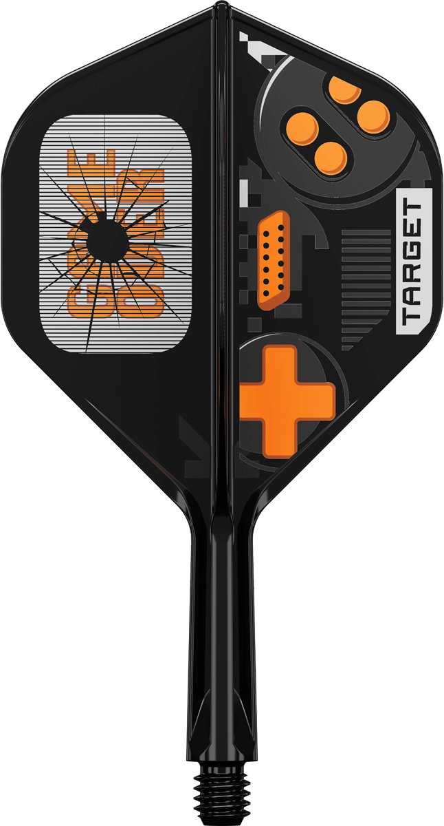Target K-Flex Game Over NO2 - Dart Flights van Merkloos — afbeelding 2