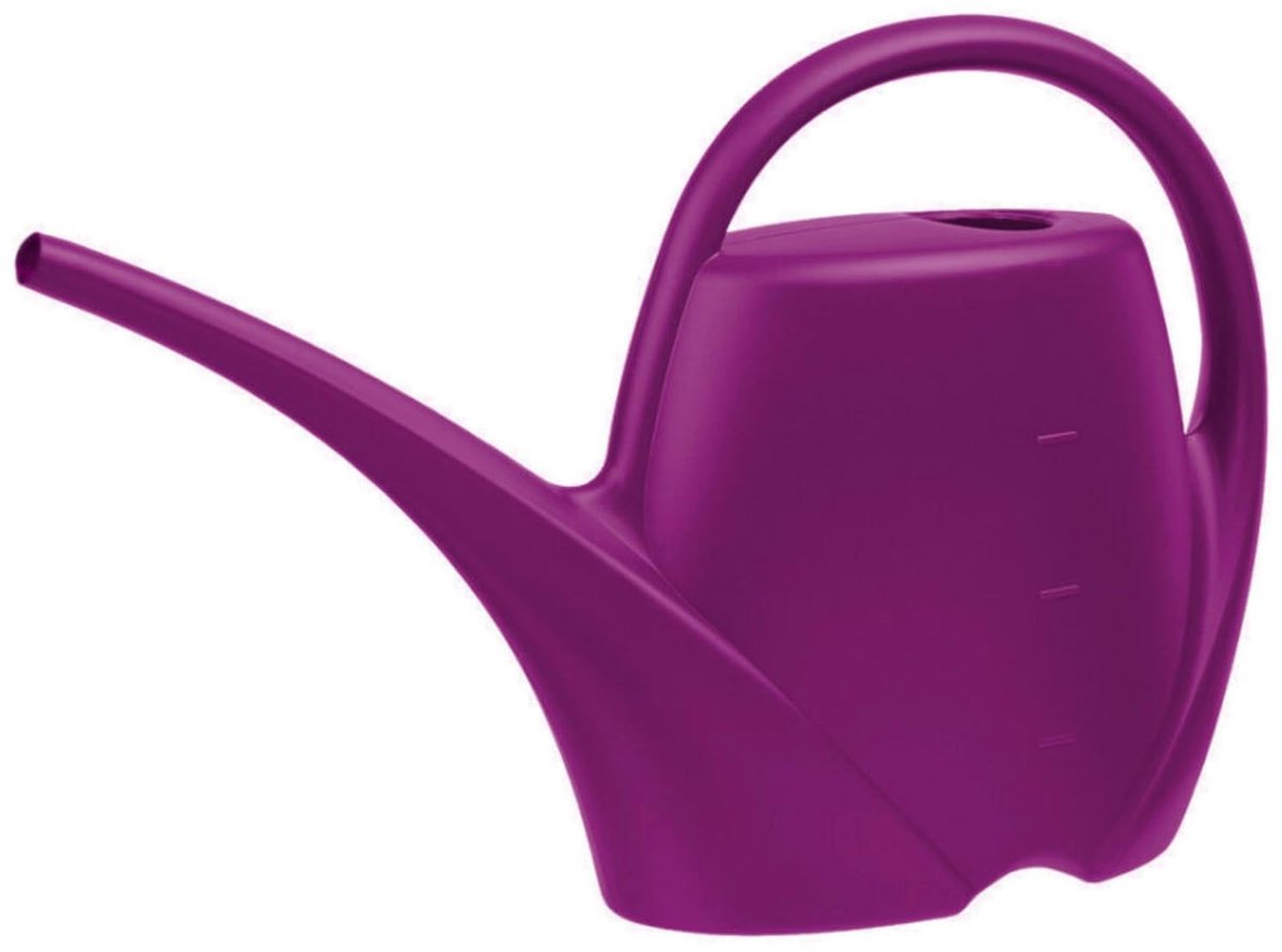 Famanu – Kleine gieter van 1,7 l in paars, hoogwaardige kunststof, ideaal voor het bewateren van kamerplanten