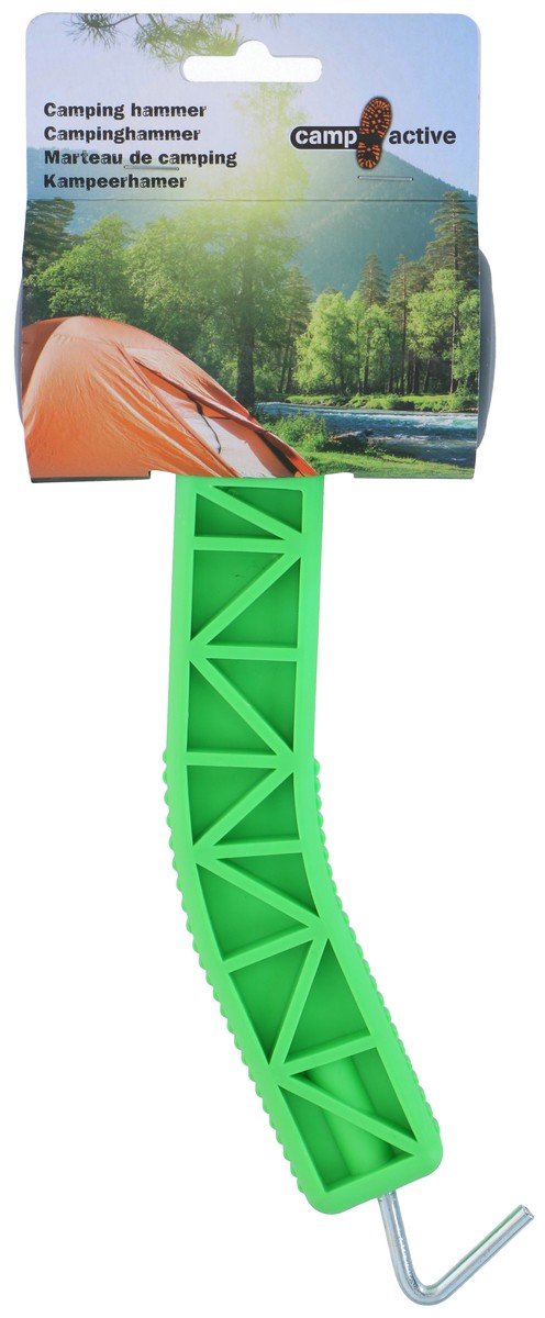 Camp Active Kampeer Hamer met Haringtrekker - Kampeer Accessoires voor Tent Haringen - Kamperen & Outdoor van Camp Active — afbeelding 4