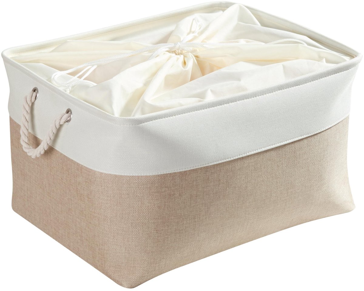 Famanu – Opbergbox van 416 liter, outdoor tuinmeubel kussenbox met houtnerf, veilig en met gasveer, donkerbruin