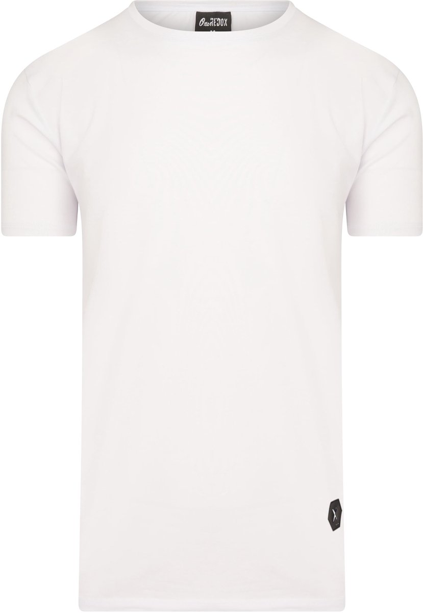 OneRedox - Heren T-shirt - Shirt - Wit - Ronde Hals