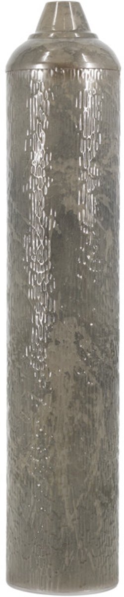 Metalen vaas striped sandstone