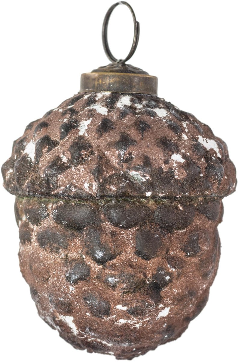 Glazen dennenappel