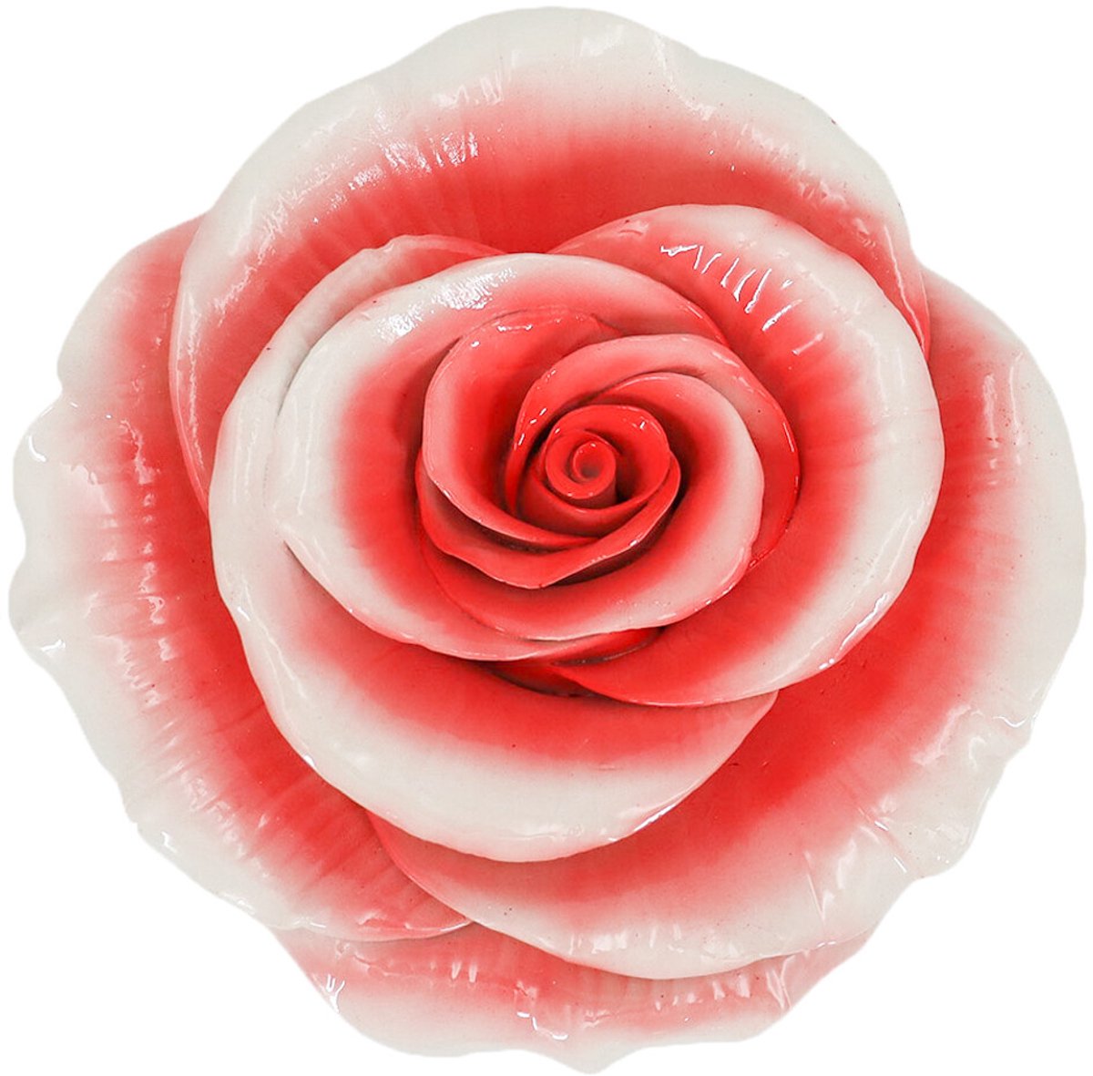Wanddecoratie bloem roze