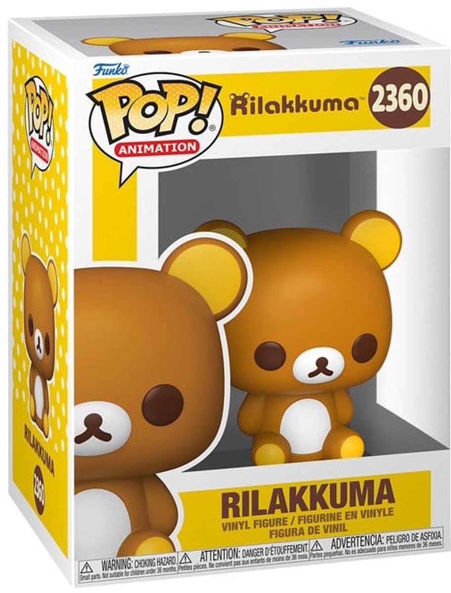 FUNKO POP ANIMATION: RILAKKUMA- RILAKKUMA