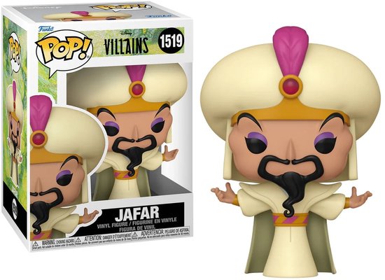 Aladdin Villains - Jafar vinylfiguur 1519 Funko Pop! meerkleurig