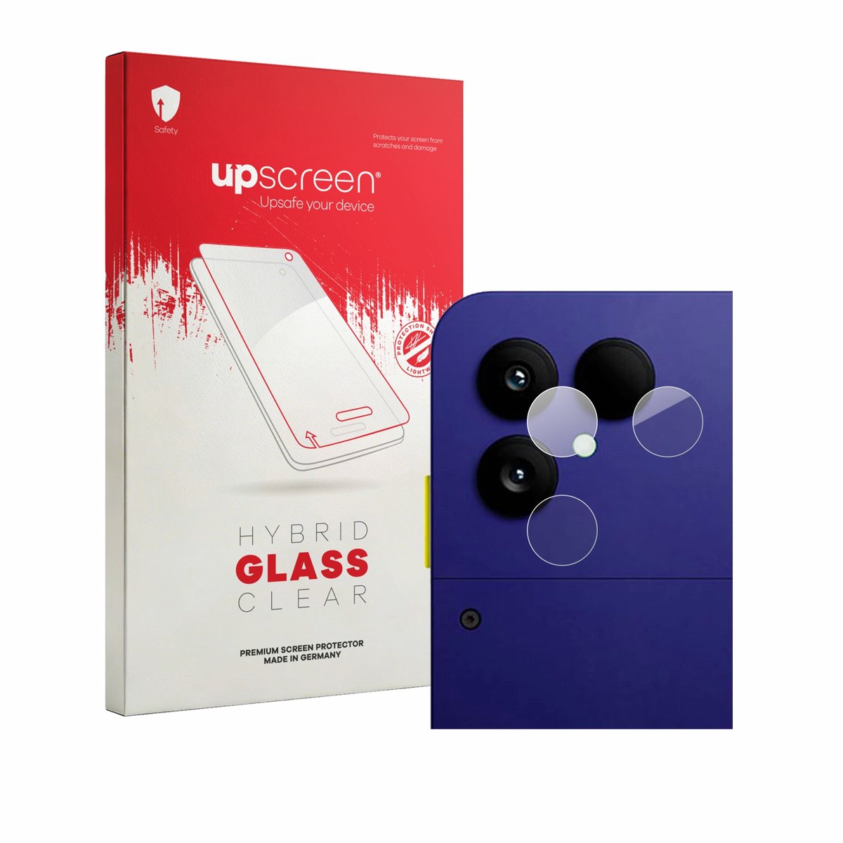 upscreen - Screenprotector voor Fairphone 6 Plus (ALLEEN Camera) - Folie Beschermfolie Beschermglas transparant