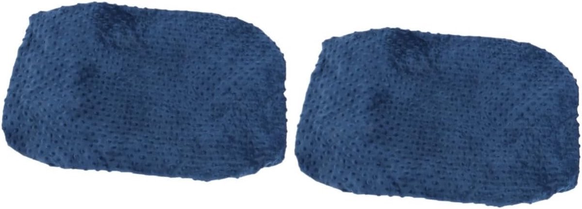 Aankleedkussenhoezen Baby - Luierwisselhoezen - Comfortabel Verschoon - Ademend Polyester - 81x41cm - Donkerblauw