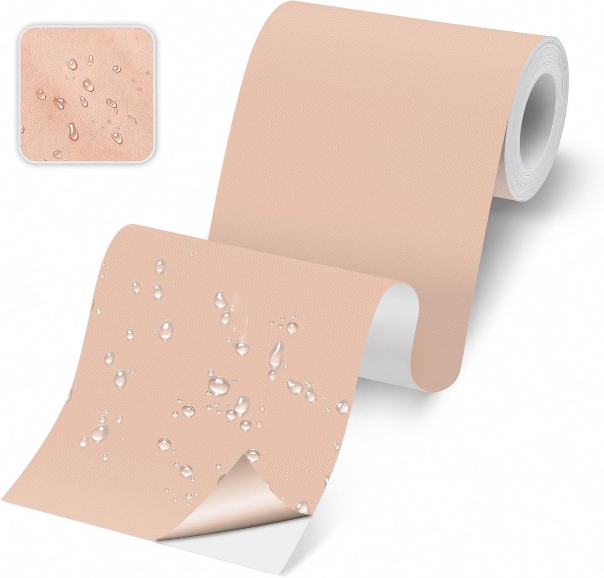 Reparatieset voor tenten met zelfklevende nylon stof, waterdichte patches en hittebestendige tape voor duurzame reparaties van kleding en uitrusting