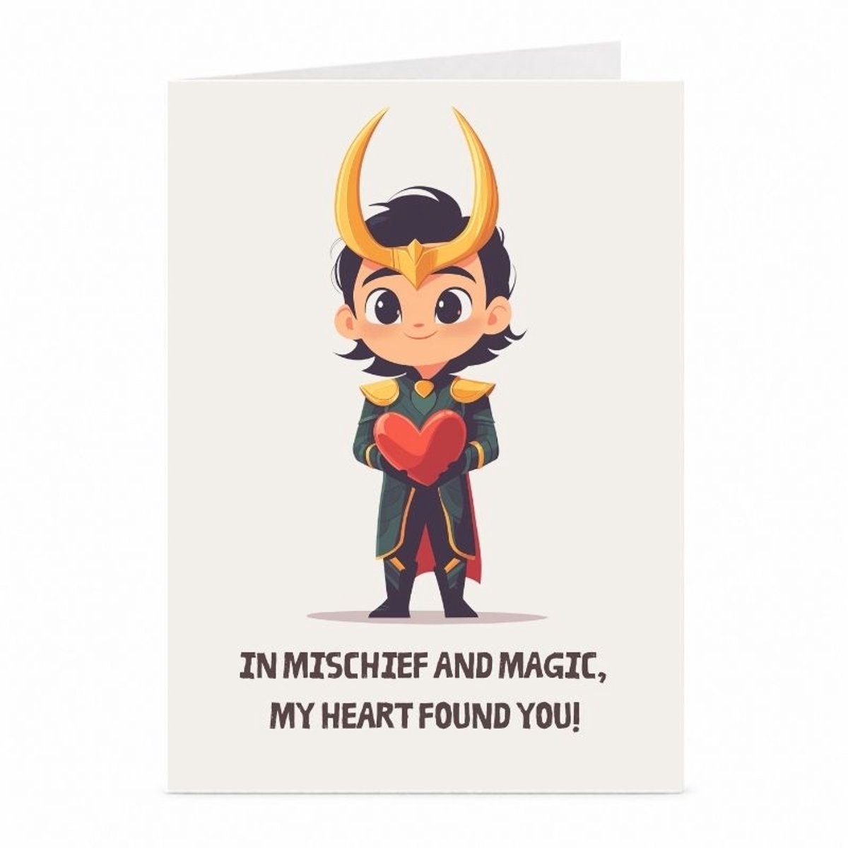 Loki - Valentijnskaart - JustTheCardGuy - A6 met envelop
