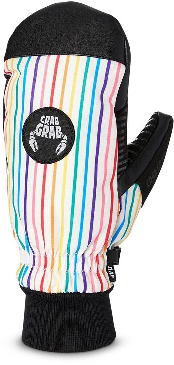 CRAB GRAB Slap Mitt Wanten Regenboogstrepen
