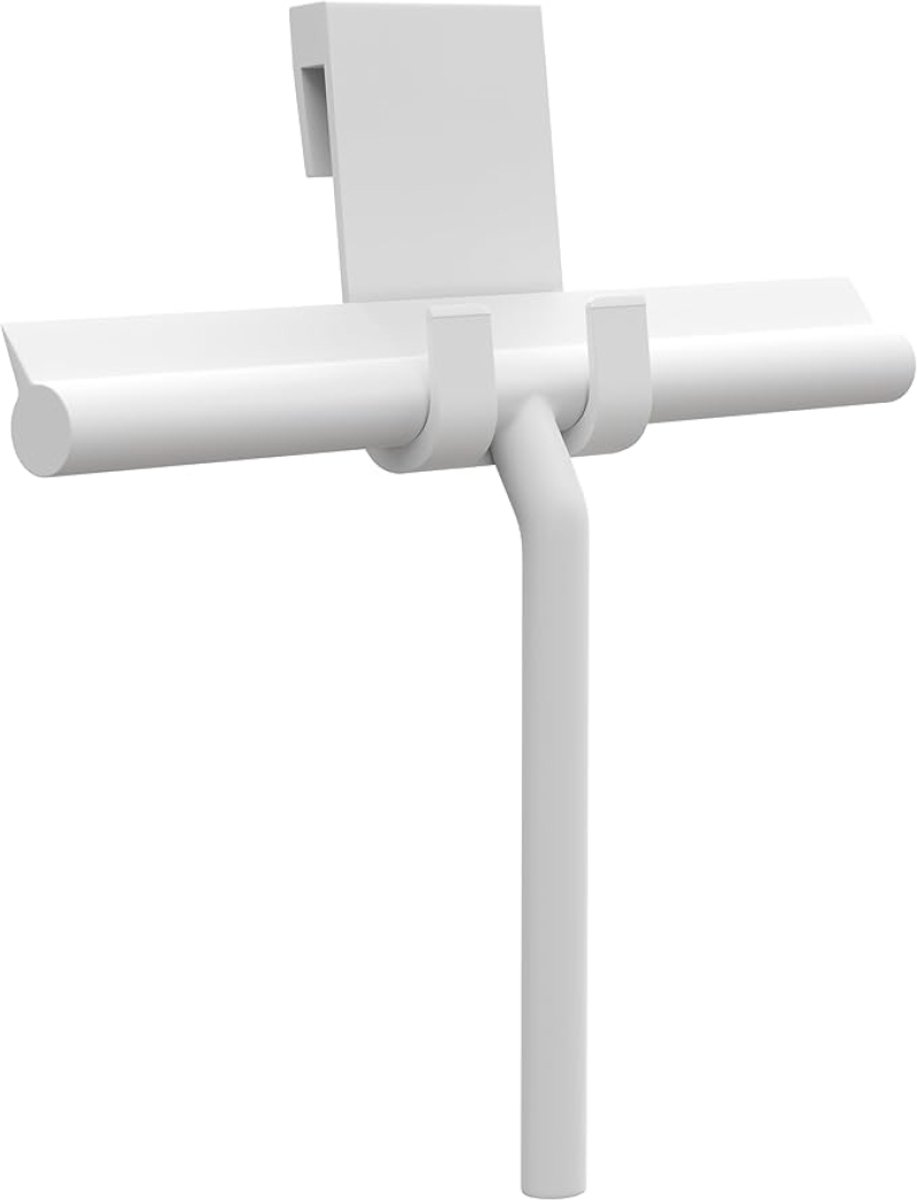 Arvion Siliconen Douchewisser 24 cm Wit - Streeploze Raamtrekker voor Badkamer, Glas en Tegels met Ophanghaak