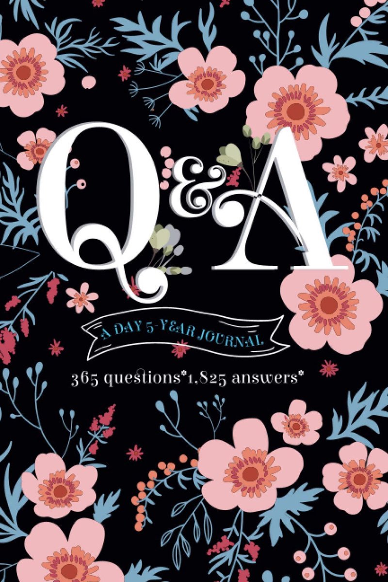 q&a a day 5-year journal 365 questions 1825 answers: Q&A a Day gratitude Mindfulness Journal Memory journal for - ShopVlot
