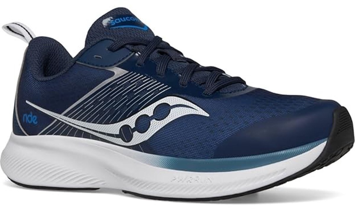 Saucony RIDE KDZ Sneaker Kinderen 33 Blauw