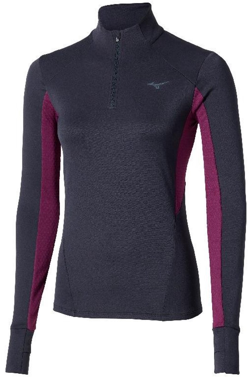 Mizuno Active Half Zip LS Top - Hardloopshirt - Dames - L