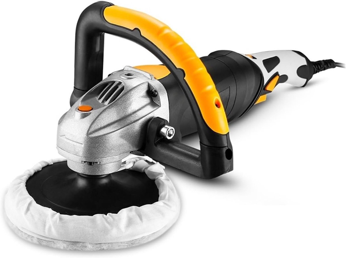 Polijstmachine - Schuurmachine Waxer - Oppervlakken Behandelen - Variabele Snelheid - 180 Mm Schijf - One Color