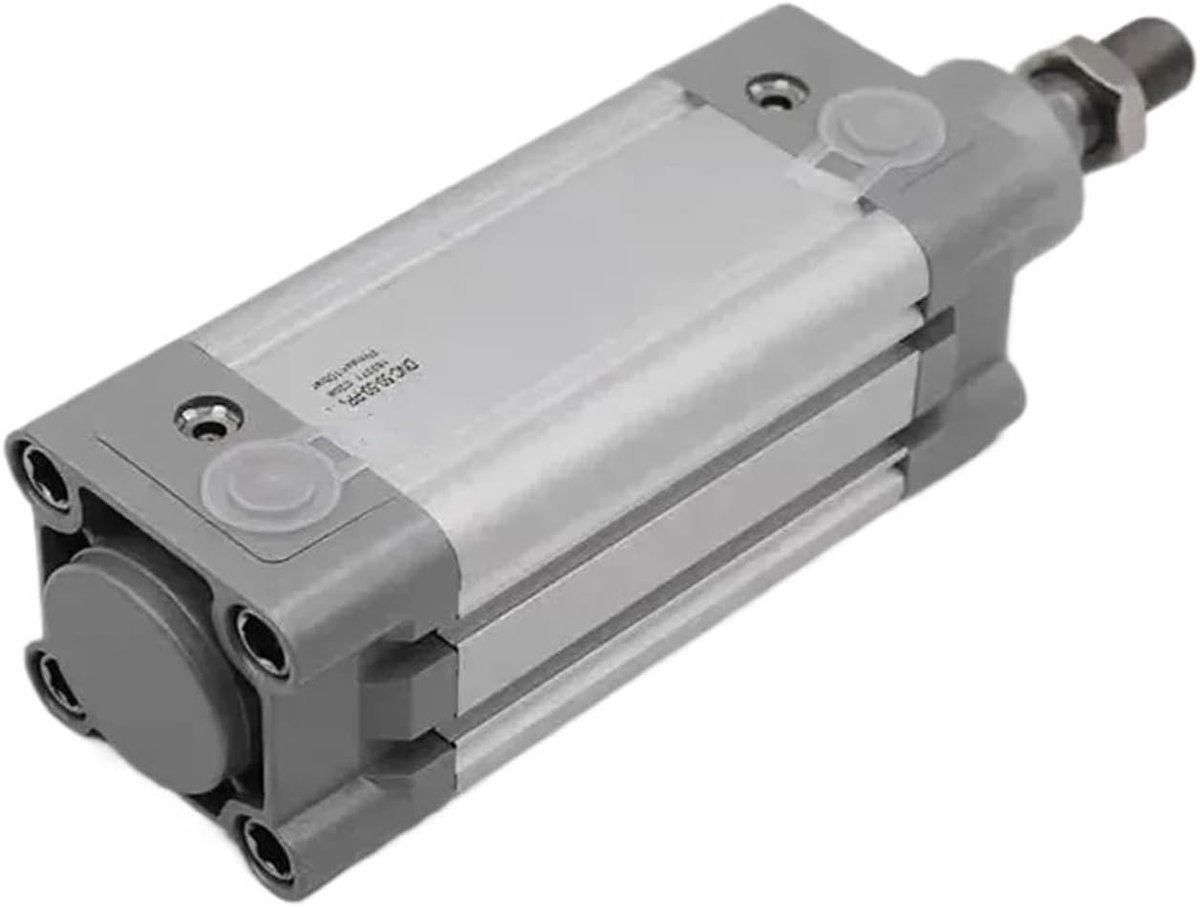 Luchtcilinder - Pneumatische cilinder - Industriële Automatisering - Aluminium Constructie - Boring 50mm - Zilverkleurig