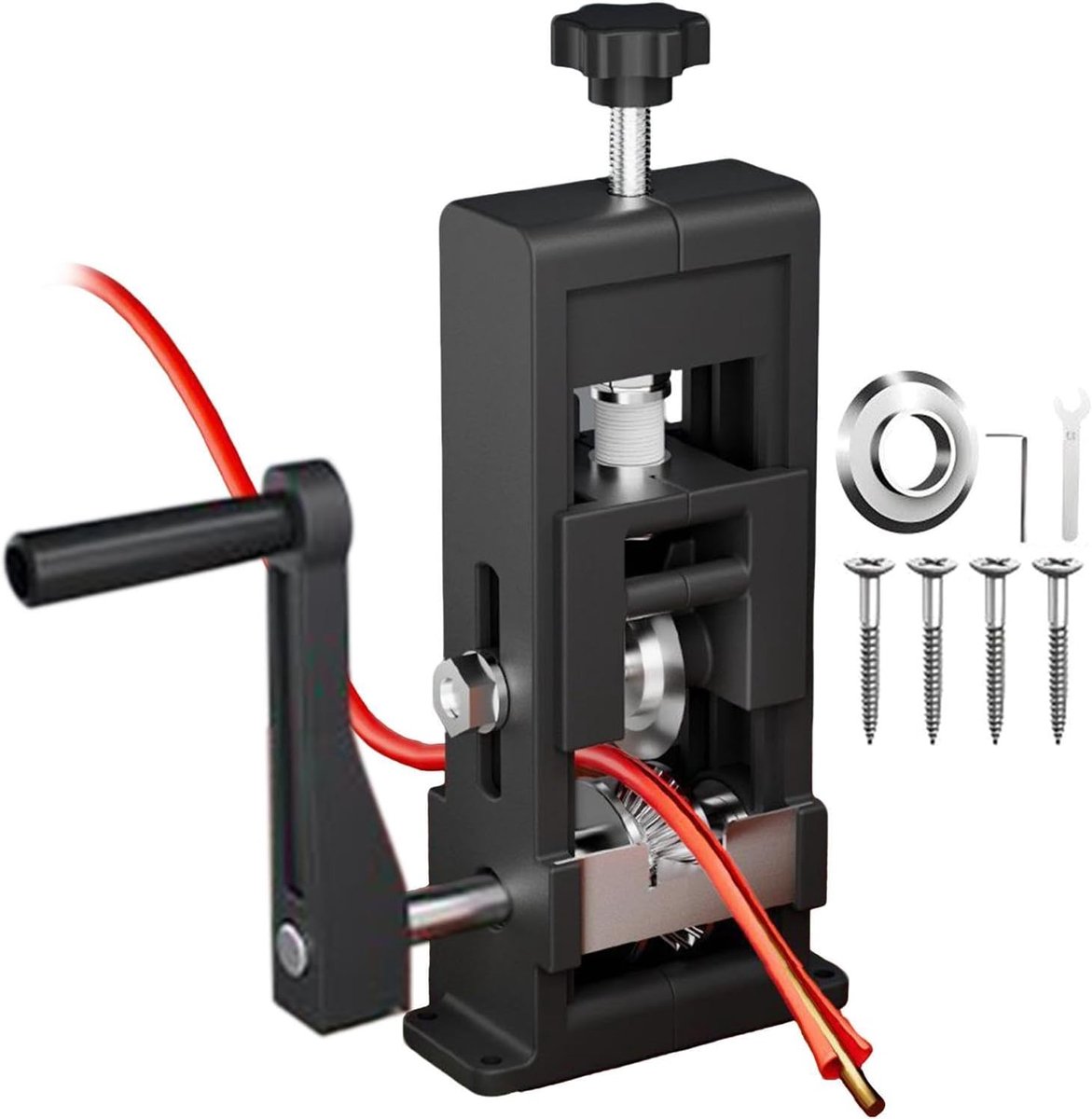 Elektrische Draadstripper - Kabelstripper - Draden Voorbereiden - Verwisselbare Messen - 1-25mm - Zwart