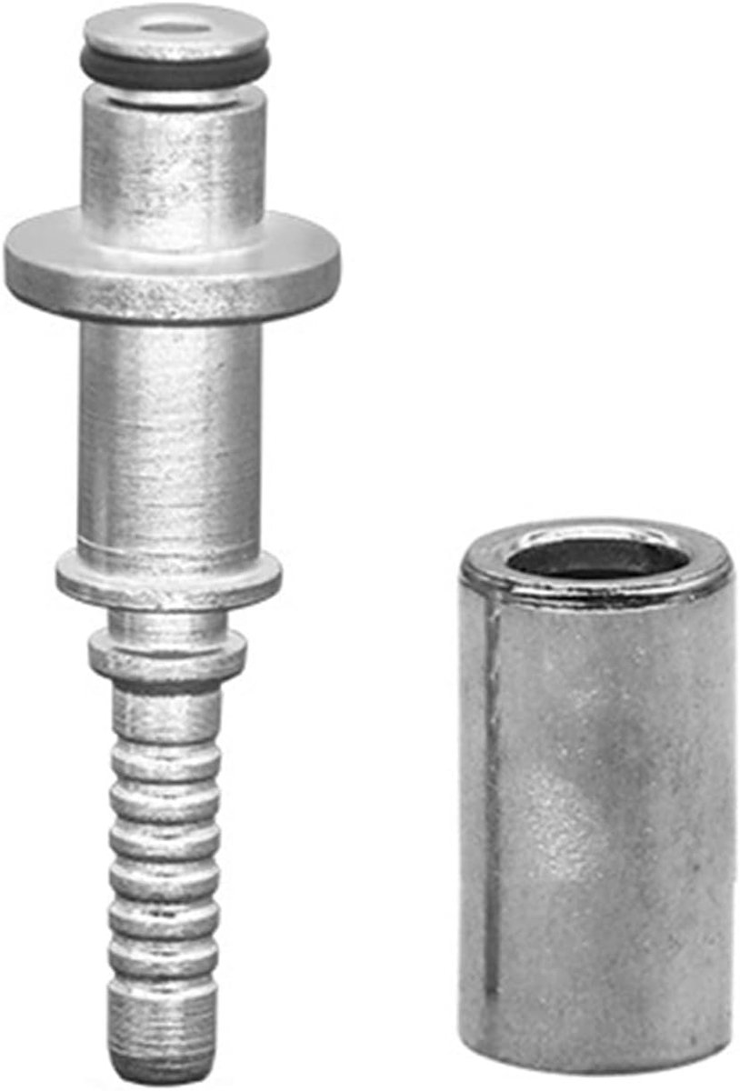 Slang Connector - Reparatie Onderdeel - Auto Wassen - Roestvrij Staal - 3000 PSI - Zilverkleurig