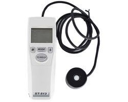 Tinttester UVAB - Lichtmeter - Straling Meten - Verlicht LCD Dubbel Display - 40 mW/cm2 - Zwart