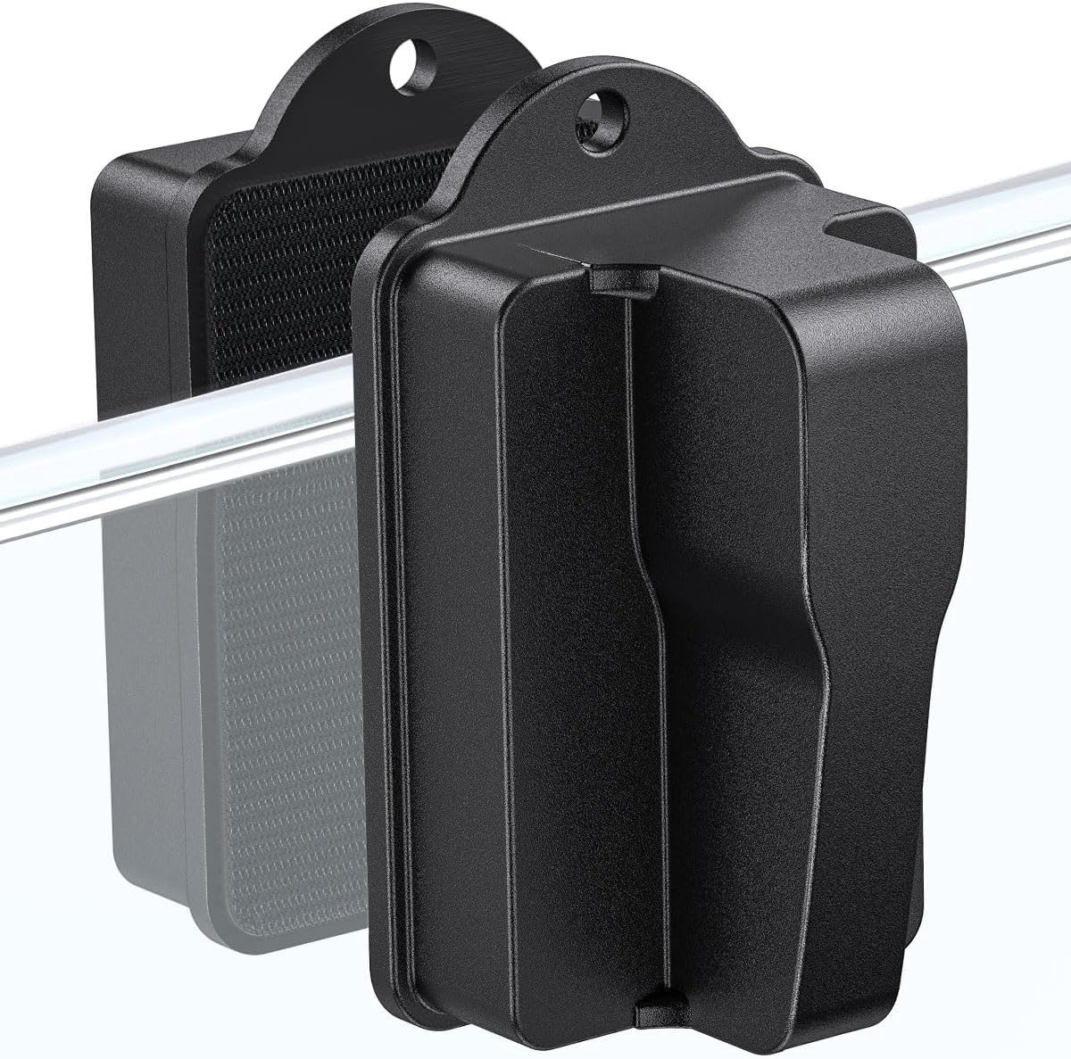 Aquarium magnetische borstel voor glasreiniging - mini schrobber met vlekkenpads voor 75L tanks, geschikt voor 1.5cm dik glas, ideaal voor vissen en aquascaping