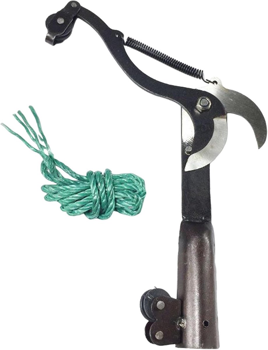 Takkenschaar - Snoeigereedschap - Tuinonderhoud - Dubbel katrolmechanisme - 30x23cm - Zwart