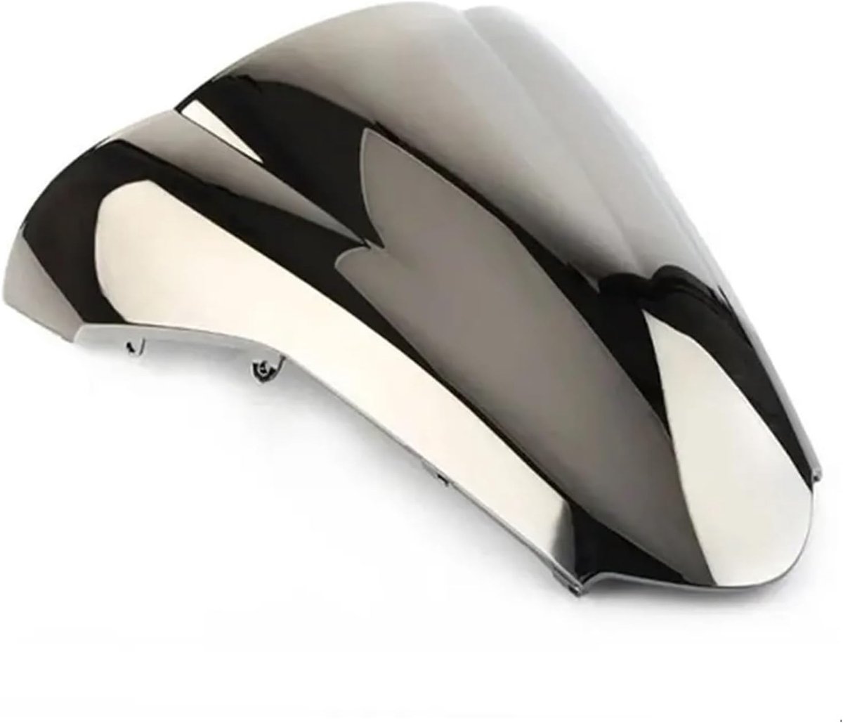 Motor Windscherm - Voorruit Deflector - Bescherming Motorrijder - Flexibel ABS Materiaal - Standaard Maat - Zilver