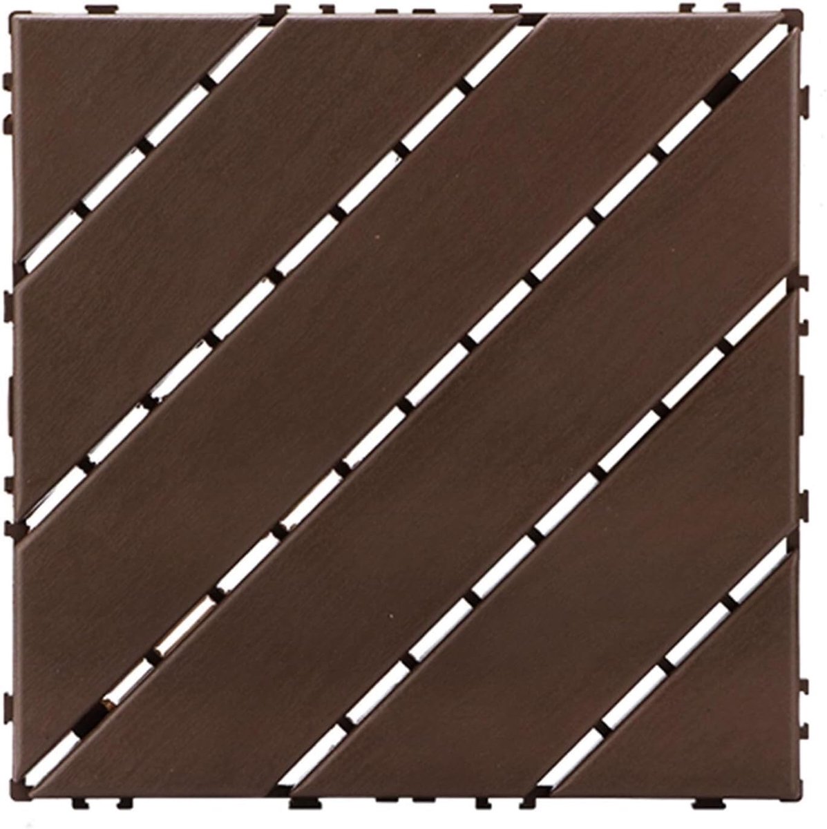 Terrastegels - Vloertegels Buiten - Buitenruimte Vernieuwen - In elkaar grijpend ontwerp - 30x30 cm - Lichtbruin