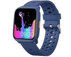 Smartwatch Kinderen – Geen App Nodig – Stopwatch – Stappen – Blauw