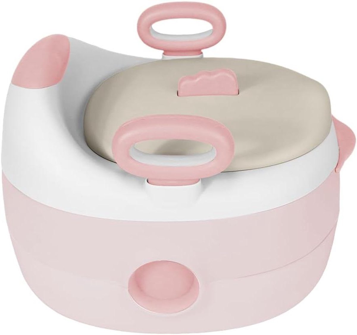 Toiletverkleiner met Trapje - Kinder WC Bril - Zindelijkheidstraining - In Hoogte Verstelbaar - Universele Pasvorm - Roze