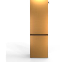 Nunki Large Combi NFA – Koel-vriescombinatie – No Frost – A-klasse – 304 liter – Brushed Bronze Texture