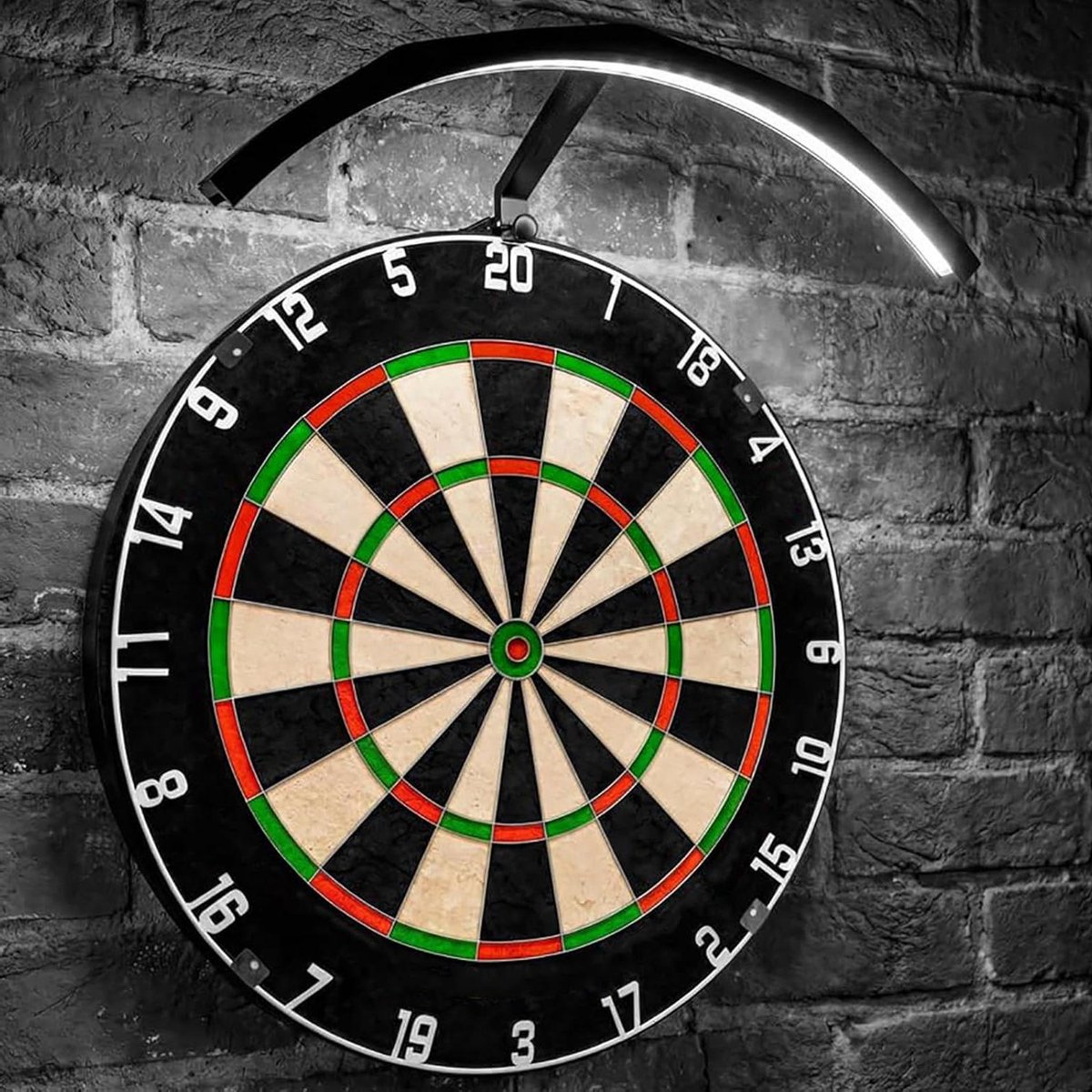 Dartbord Verlichting - LED Ring - Verbeter Zicht - Schaduwvrij Licht - Standaard Maat - Zwart