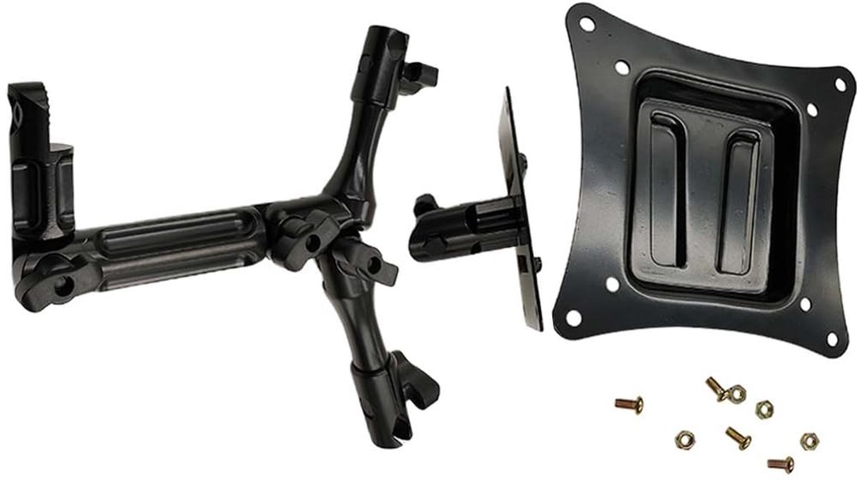 SnelShoppen - Universele TV-Monitor Houder voor Camper, Wandbeugel voor 14-27 inch LED, LCD, OLED, Plasma Televisies, Ultra Slim, Muurbeugel voor Thui