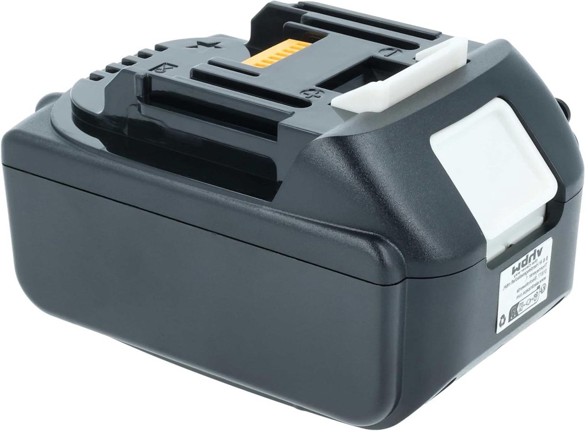 Reservebatterij Elektrisch Gereedschap - Accu Boormachine - Klus Klussen - 6000 mAh Capaciteit - 18 Volt - Zwart