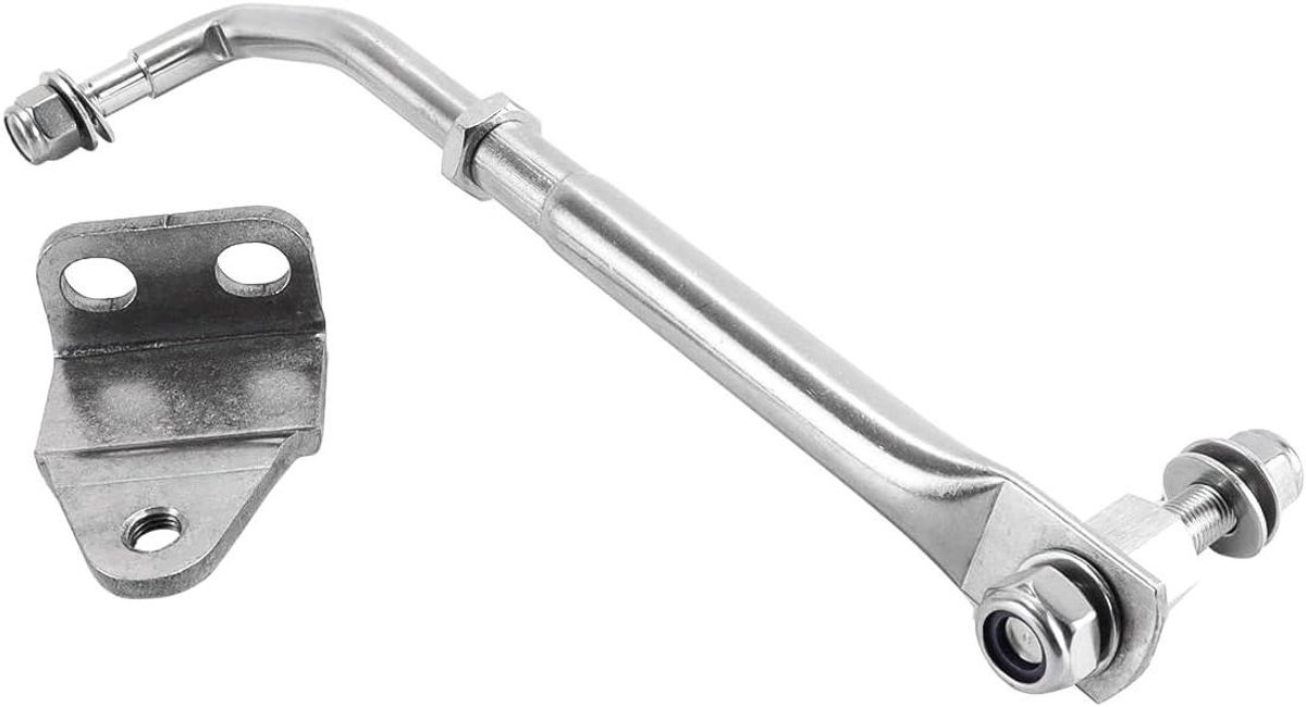Buitenboordmotor Stuurstang - Stuurverbinding Motorboot - Boot Navigatie - Verstelbare Lengte - 265-315 mm - Zilver