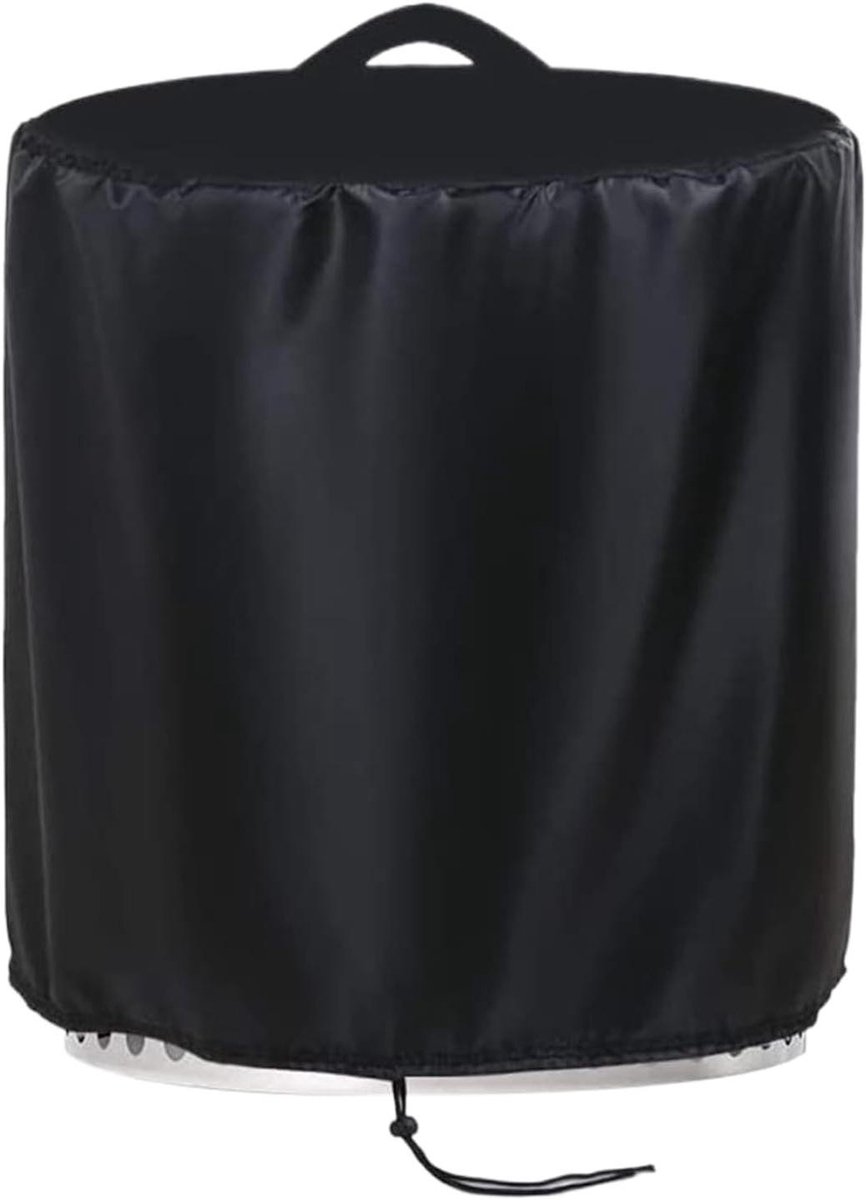 Vuurplaats Afdekking - Tuinhaard Beschermhoes - Buitenhaard Beschermen - Waterdicht Oxford Materiaal - 46 x 38 cm - Zwart