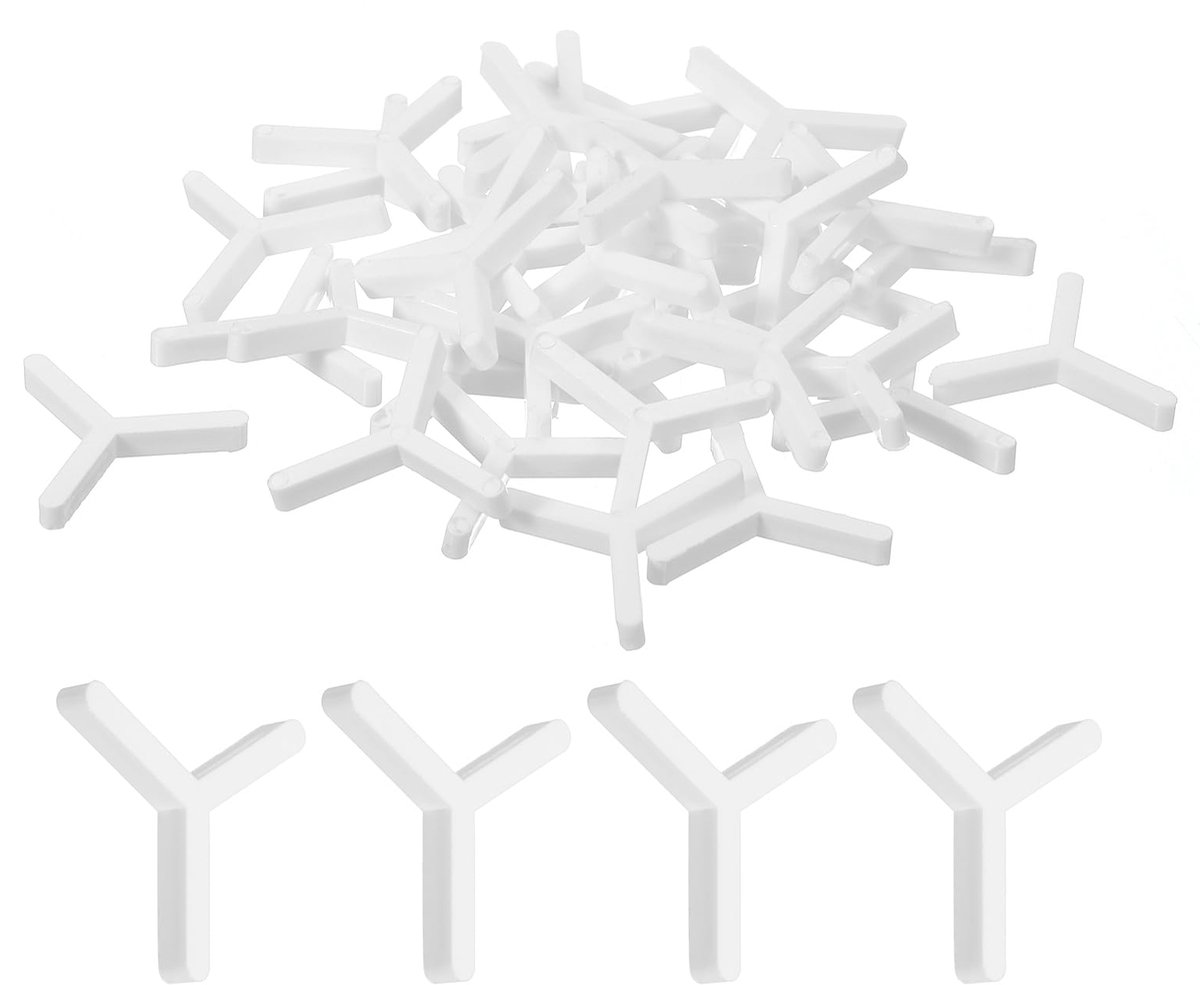 Dailygoods - 200 Stuks Tegel Spacers - Y-Type Plastic Tegel Gereedschap