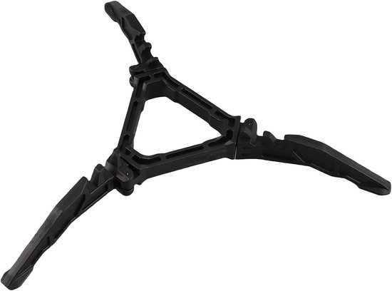 Campinggas Houder - Brandstof Stabilisator - Buiten Koken - Sterke Stabiliteit Driehoek - 10x9x2 cm - Zwart — afbeelding 5
