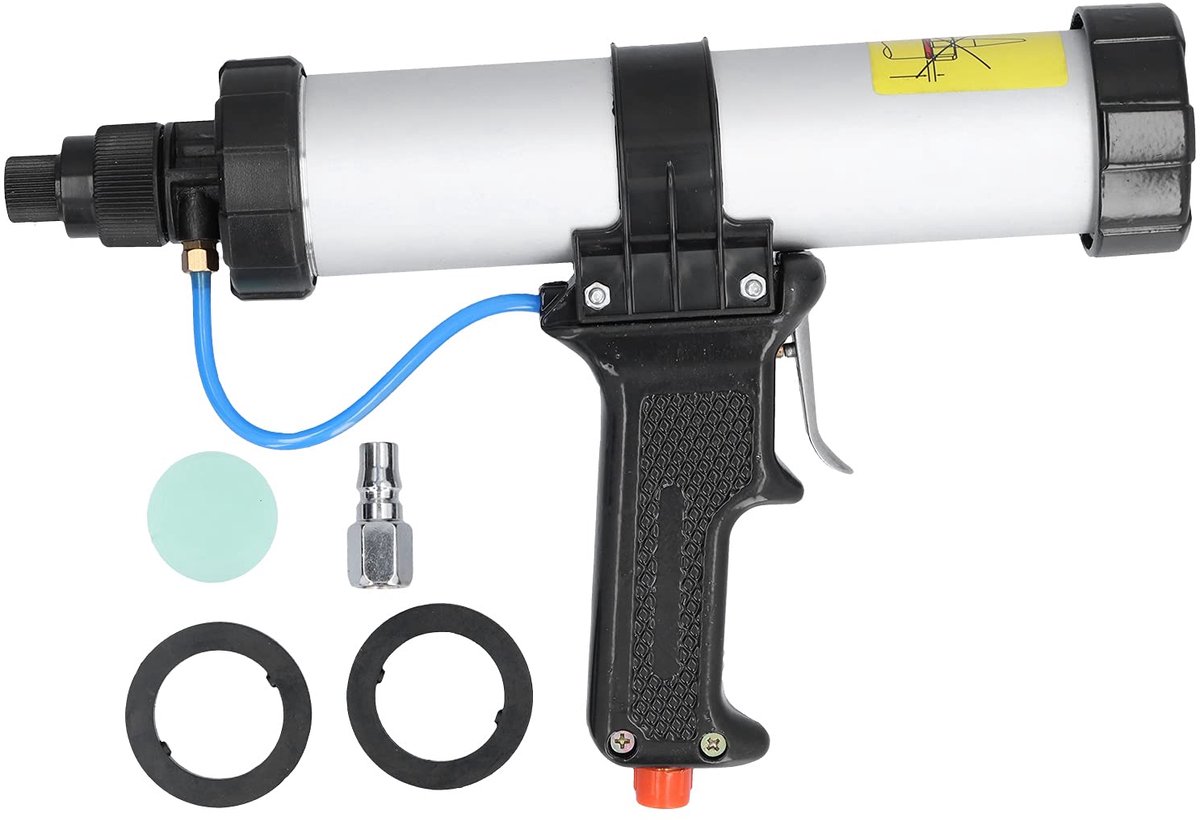 Dailygoods - Pneumatische Lijmpistool - Professioneel 310ml met Luchtstroomregelaar