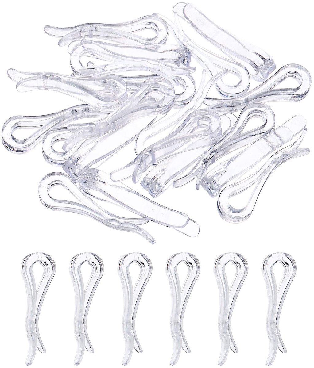 Dailygoods - U Shape Crocodile Clips - 30 Stuks Kleding Clips