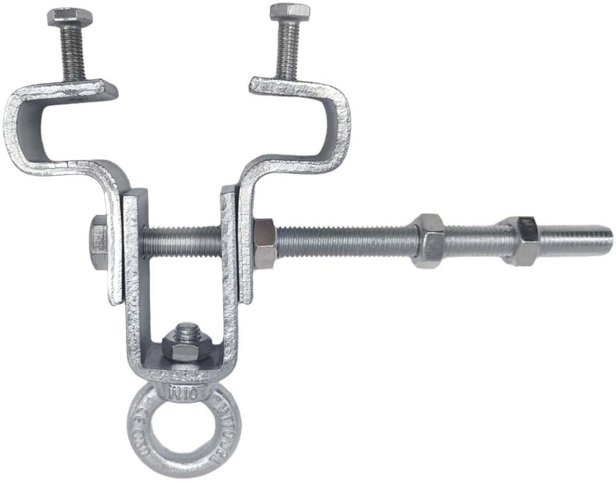 Dailygoods - I-Drager Ophangbeugel - Robuuste Staaldragerklem voor Heavy Bags