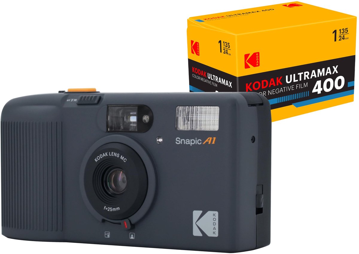 Dailygoods - Snapic A1 35 mm filmcamera - Lichtgewicht en compact met 2-zone focus
