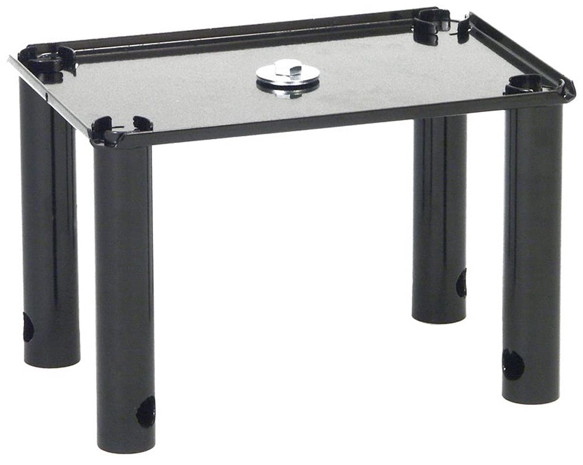 Dailygoods - V-Part onderstel kolombrievenbus - Staal zwart 30 cm