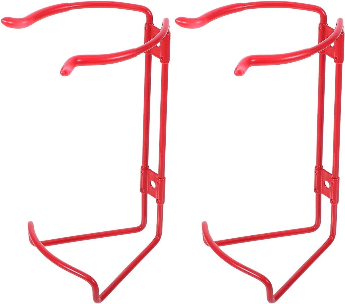 Brandblusser Wandhouder - Muurbeugel Blusser - Veiligheid Verhogend - Universele Compatibiliteit - 21x13x10.5cm - Rood