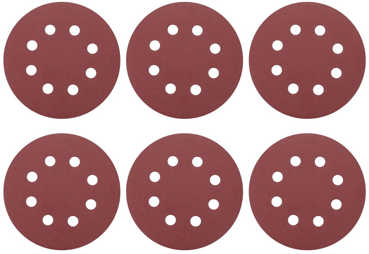 Dailygoods - Schuurdiscs - 20 Stuks 125 mm, 800 Grit voor Orbitaal Schuren